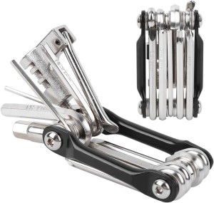 Multitool rowerowy 11w1 Czarny