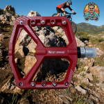 Pedały Platformowe Nylon West Biking Widen Czerwone