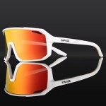 Okulary KAPVOE z filtrem UV Białe/Lustro