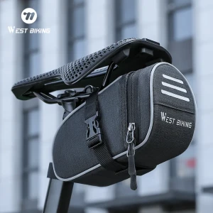 Torba podsiodłowa Czarna West Biking 