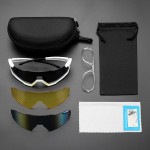 Okulary z polaryzacją ROCKBROS 3 w 1 Białe