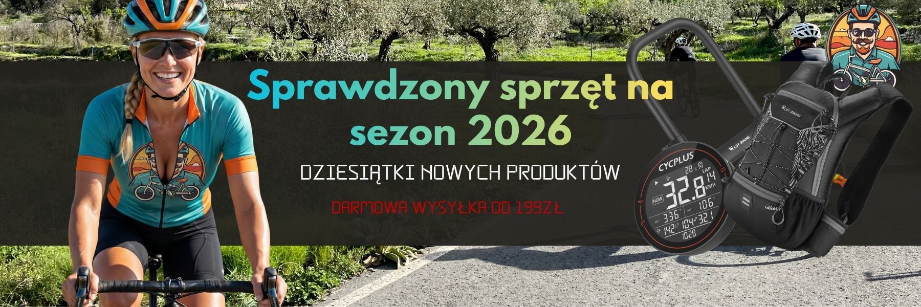 Rowerowy sezon 2026 dla rowerzysty